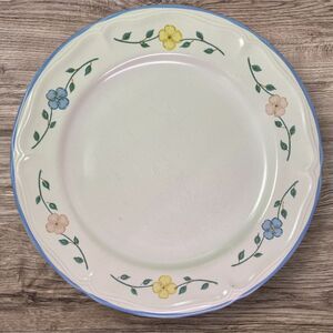 The Cellar Odette D9633 Dinner Plate Stoneware Vintage Floral Design FW-1329